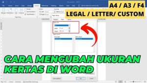 Mengatasi Misteri Mengapa Word Enggan Mengubah Kertas Legal Menjadi A4